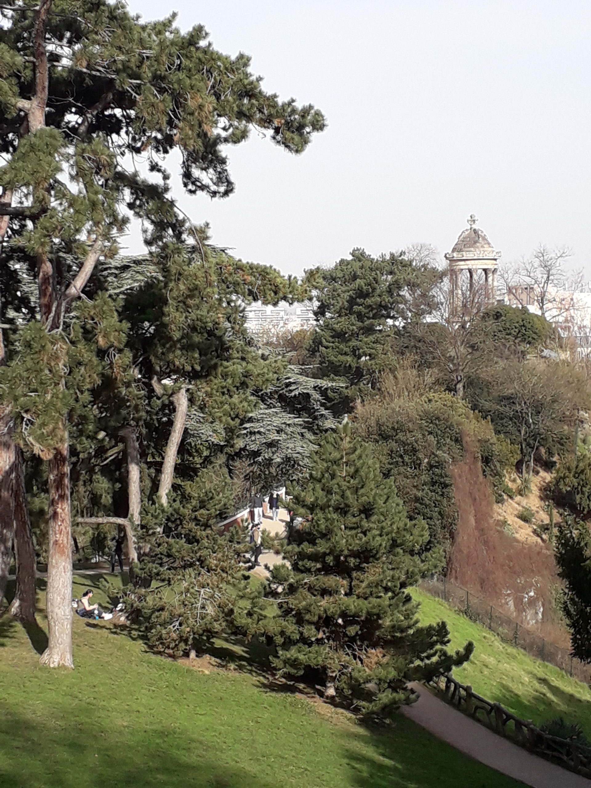 Parc Des Buttes Chaumont Rue Botzaris Paris France Le parc des buttes chaumont - Balades et Voyages